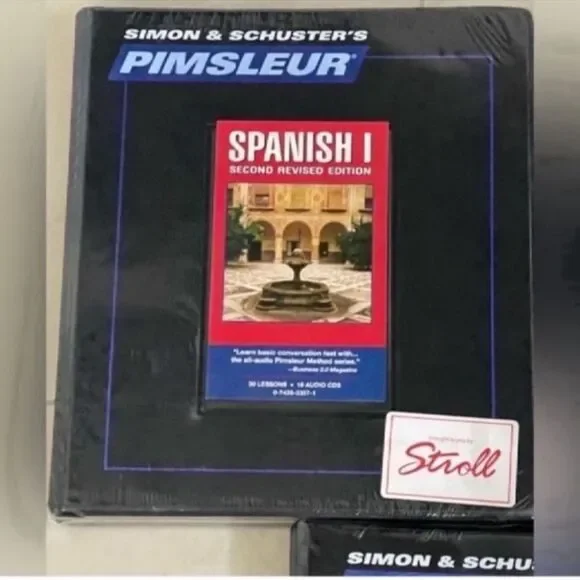 New Simon & Schuster’s Pimsleur Spanish 1,2 & 3